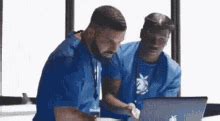 Drake and Lil Yachty using a laptop Template. . Lil yachty drake gif